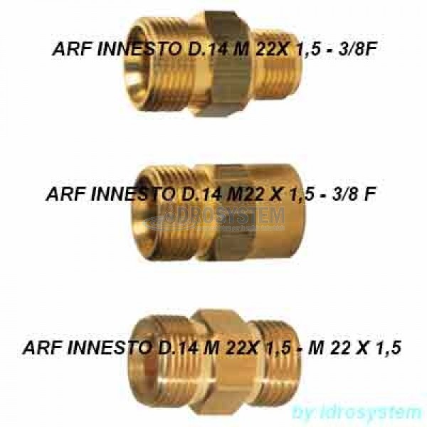Nipplo Innesto D.14 Tipo ARF