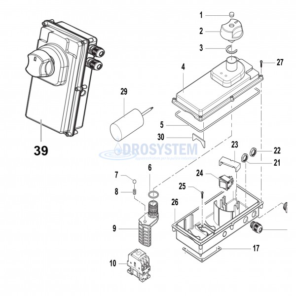 KIT COMET 90570010 K 250 -15/170 BOX ELETTRICO