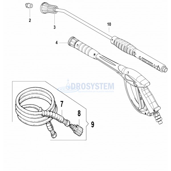 KIT HYPER  8.672.0010 NR XL 2515 LP ACCESSORI