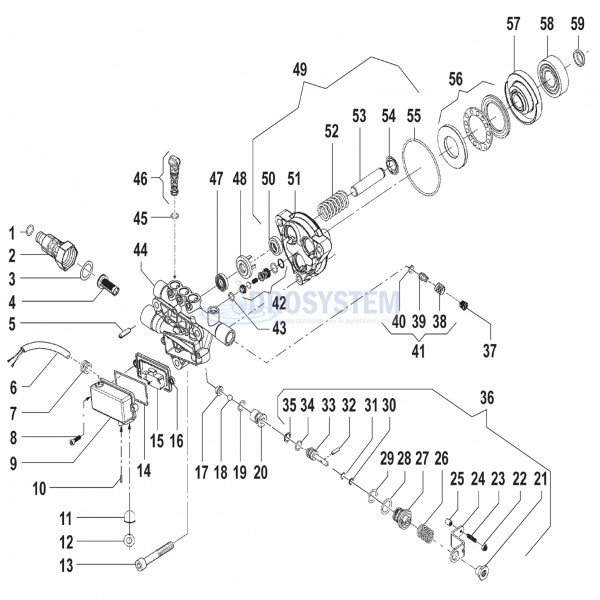 KIT COMET 90460003 KL 1400 MOTOPOMPA